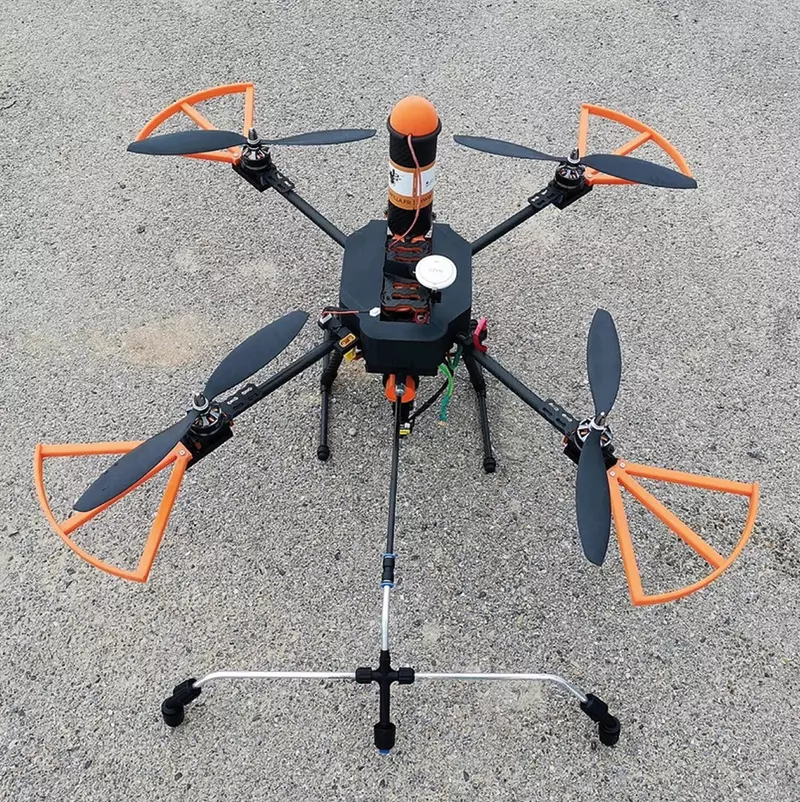 Un drone de nettoyage